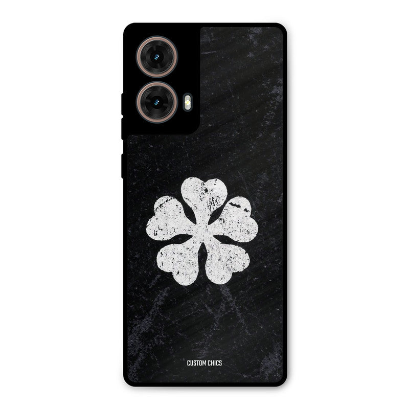 Five Leaf Clover Moto G85 Mobile Back Cover - Anime PrintShield Case