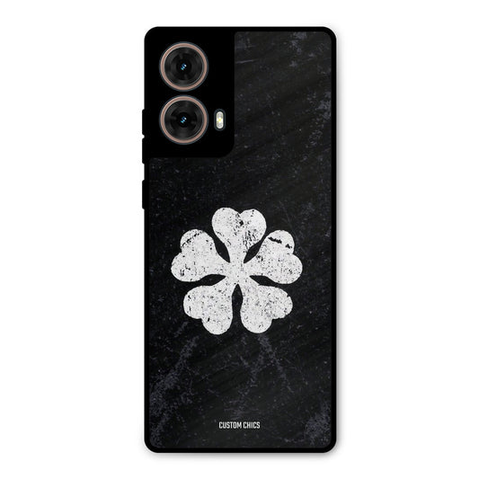 Five Leaf Clover Moto G85 Mobile Back Cover - Anime PrintShield Case