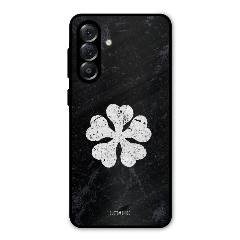 Five Leaf Clover Samsung Galaxy A36 Mobile Back Cover - Anime PrintShield Case