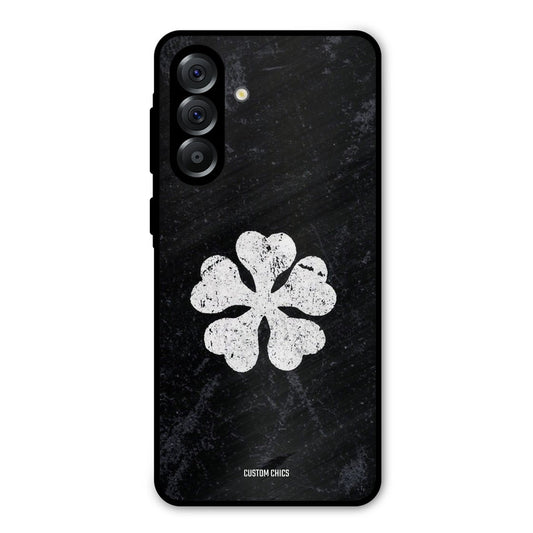 Five Leaf Clover Samsung Galaxy A36 Mobile Back Cover - Anime PrintShield Case