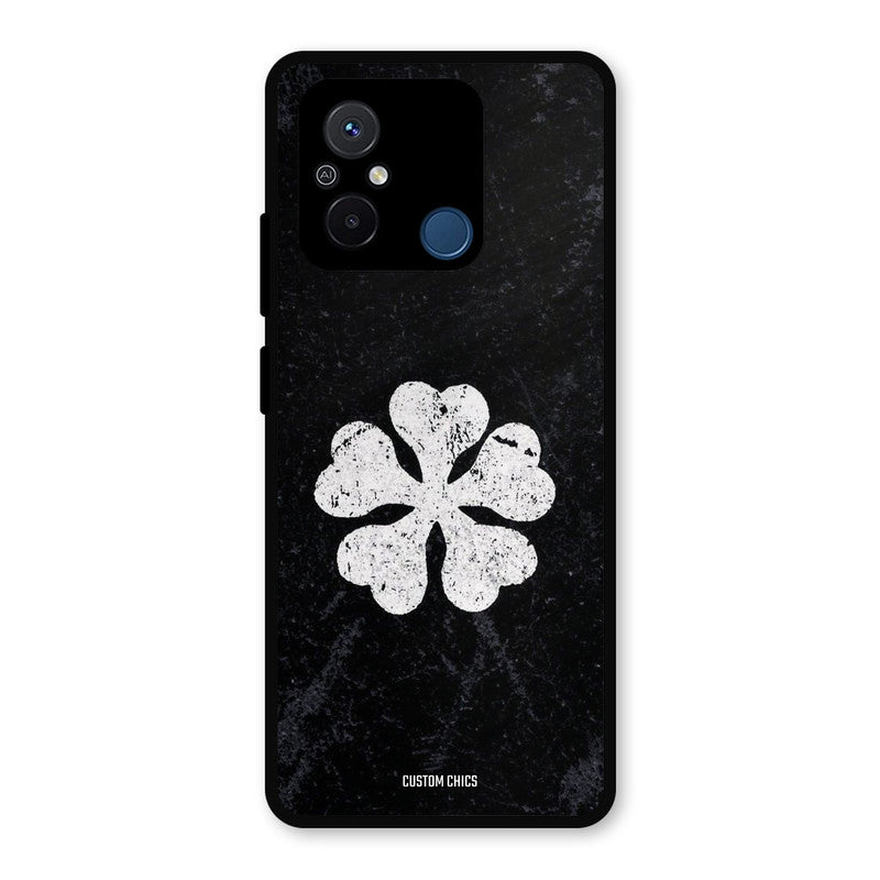 Five Leaf Clover Redmi 12c Mobile Back Cover - Anime PrintShield Case