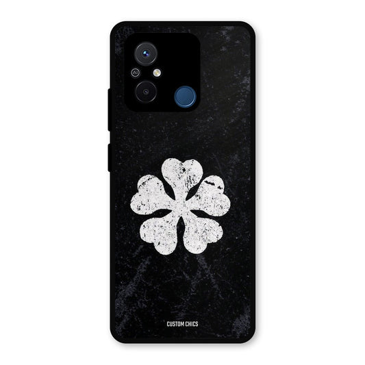 Five Leaf Clover Redmi 12c Mobile Back Cover - Anime PrintShield Case