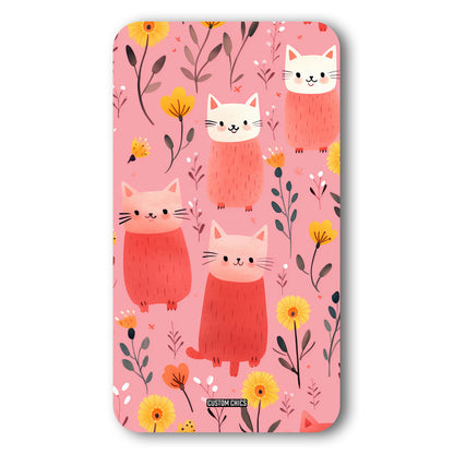 Floral Cat Case – Premium PrintShield Mobile Cover