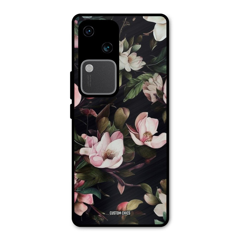 Flower Bunch Vivo V30 Mobile Back Cover - Aesthetic PrintShield Case