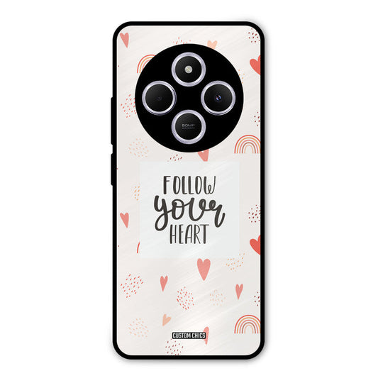 Follow Heart Poco M7 Mobile Back Cover - Typography PrintShield Case