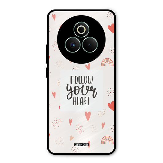 Follow Heart Realme P3 Pro 5G Mobile Back Cover - Typography PrintShield Case