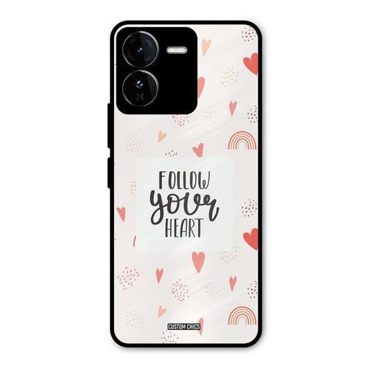 Follow Heart iQOO Z9 Mobile Back Cover - Typography PrintShield Case
