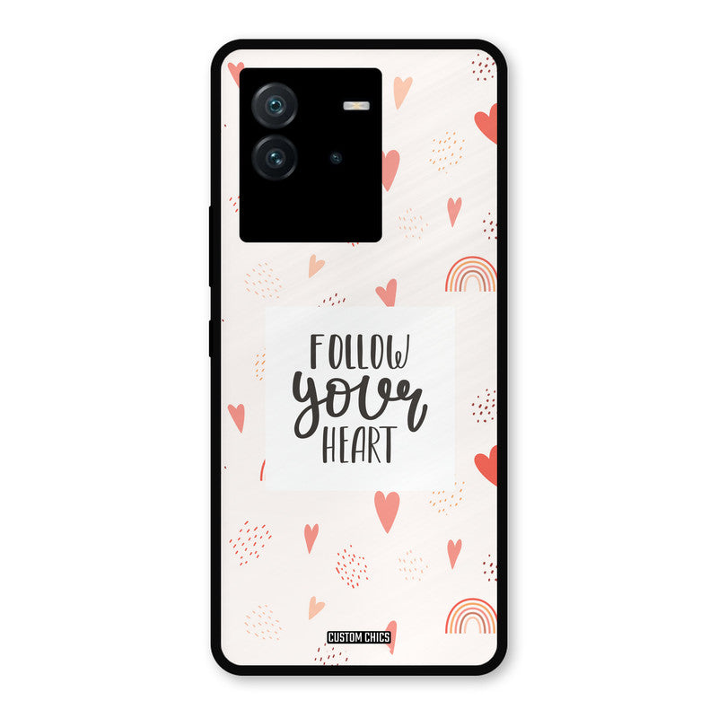Follow Heart iQoo Neo 6 Mobile Back Cover - Typography PrintShield Case