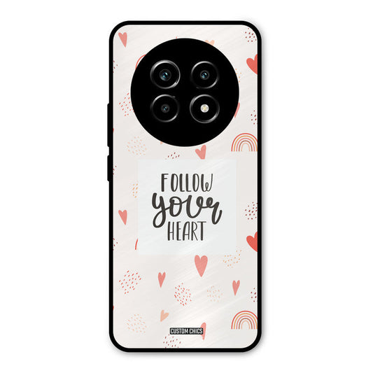 Follow Heart Realme 14 Pro lite Mobile Back Cover - Typography PrintShield Case
