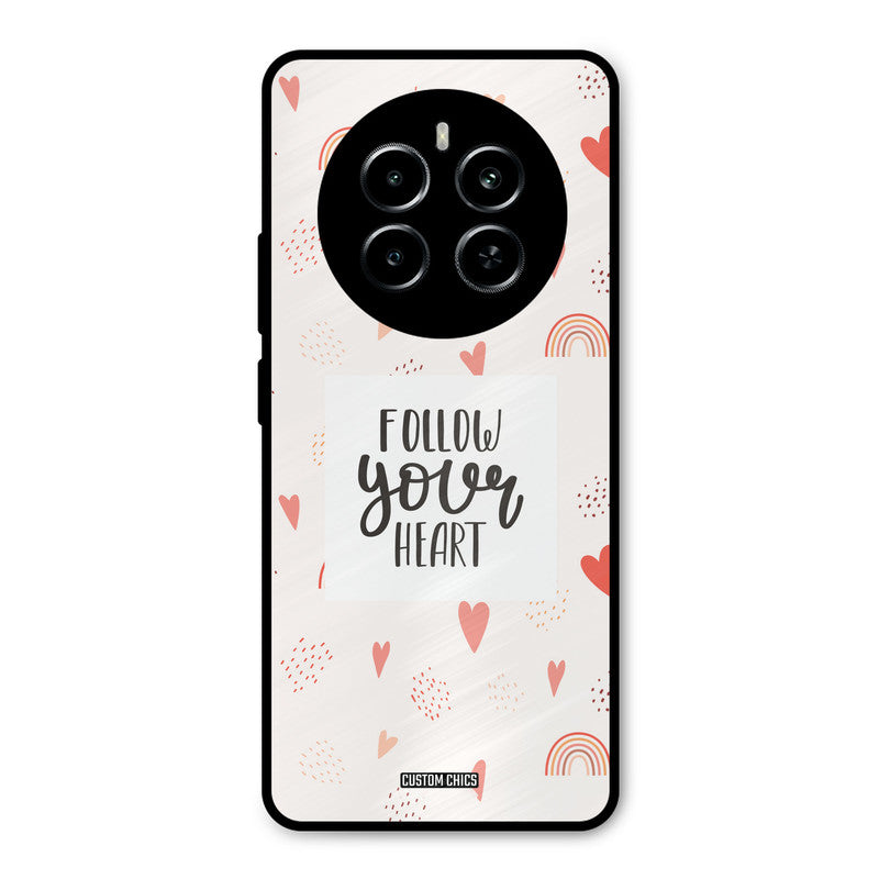 Follow Heart Realme P1 5G Mobile Back Cover - Typography PrintShield Case