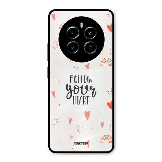 Follow Heart Realme P1 5G Mobile Back Cover - Typography PrintShield Case