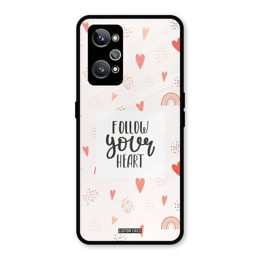 Follow Heart Realme GT Neo 2 Mobile Back Cover - Typography PrintShield Case