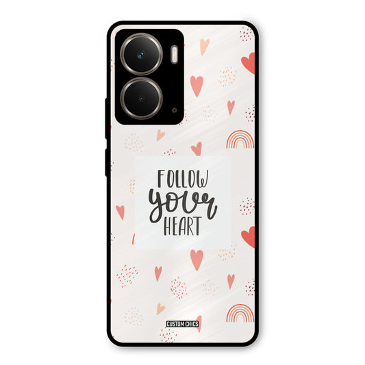 Follow Heart Realme P3 Mobile Back Cover - Typography PrintShield Case