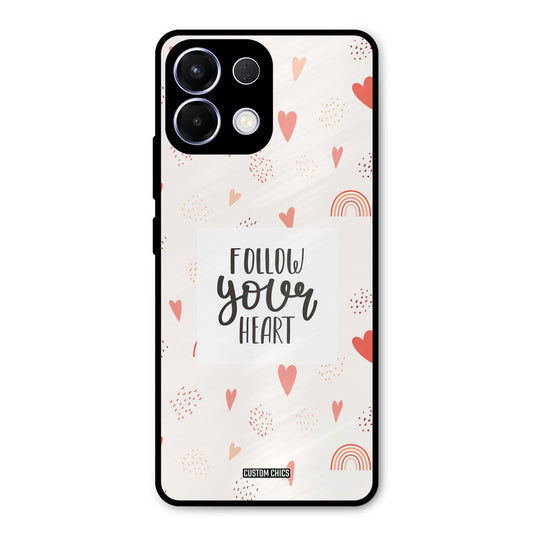 Follow Heart Oppo K13 5G Mobile Back Cover - Typography PrintShield Case
