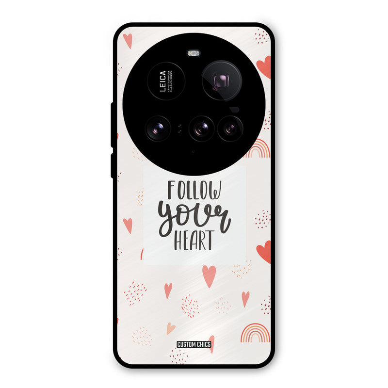 Follow Heart Xiaomi Mi 15 Ultra Mobile Back Cover - Typography PrintShield Case