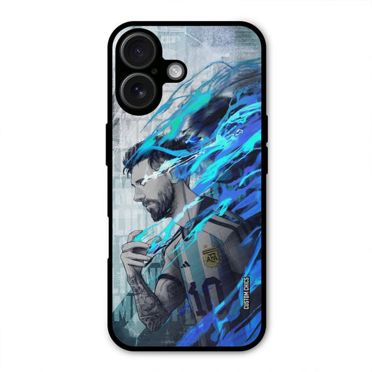 Football Star  iPhone 16 Mobile Back Cover - Sports PrintShield Case