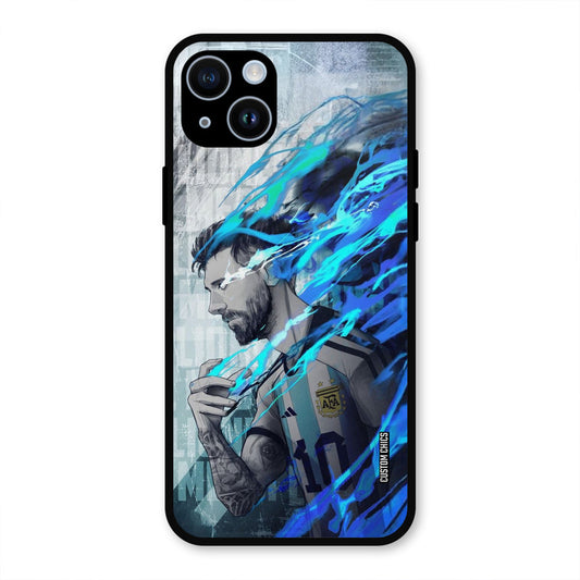 Football Star  iPhone 14 Mobile Back Cover - Sports PrintShield Case