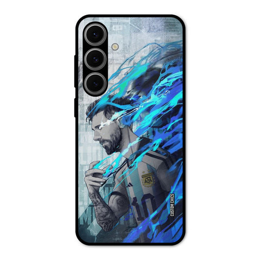 Football Star Samsung Galaxy S24 Mobile Back Cover - Sports PrintShield Case