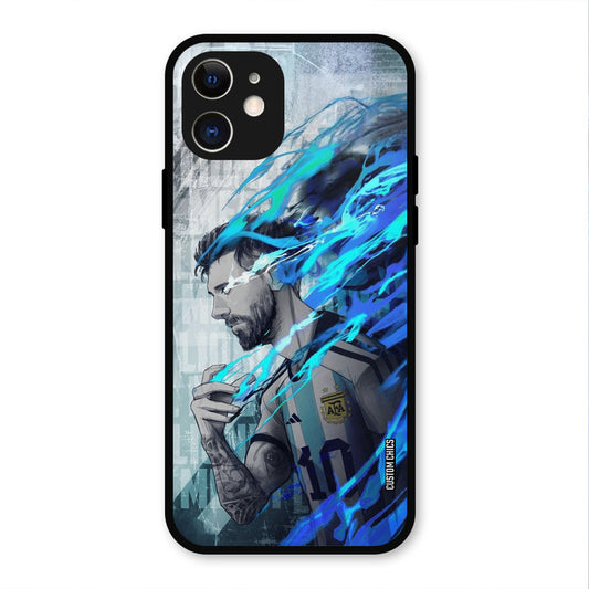 Football Star  iPhone 12 Mobile Back Cover - Sports PrintShield Case