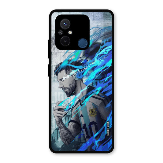 Football Star Redmi 12c Mobile Back Cover - Sports PrintShield Case