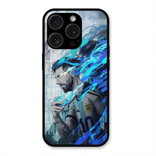 Football Star  iPhone 15 Pro Mobile Back Cover - Sports PrintShield Case
