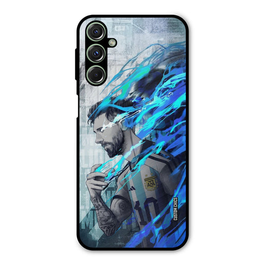 Football Star Samsung Galaxy M34 Mobile Back Cover - Sports PrintShield Case