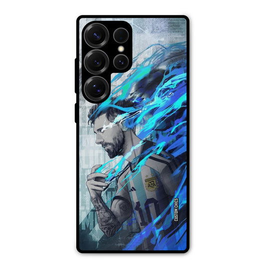 Football Star Samsung Galaxy S25 Ultra Mobile Back Cover - Sports PrintShield Case