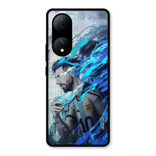 Football Star Vivo Y100 Mobile Back Cover - Sports PrintShield Case
