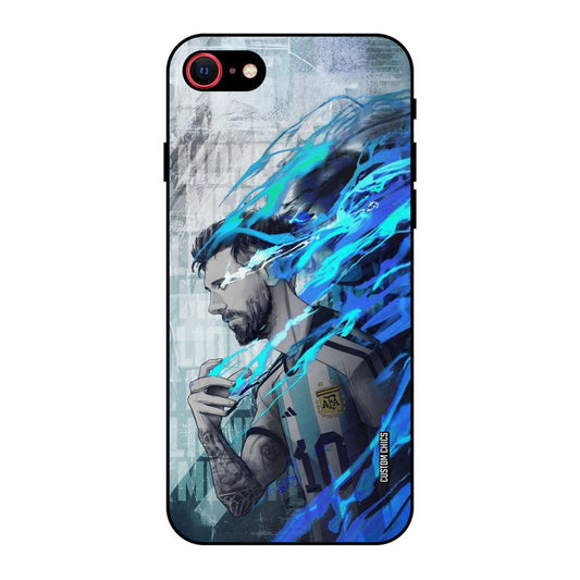 Football Star iPhone SE 2020 Mobile Back Cover - Sports PrintShield Case