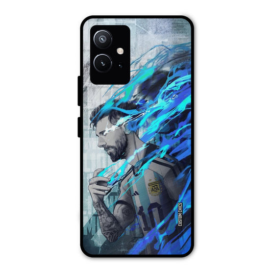 Football Star Vivo Y75 5G Mobile Back Cover - Sports PrintShield Case