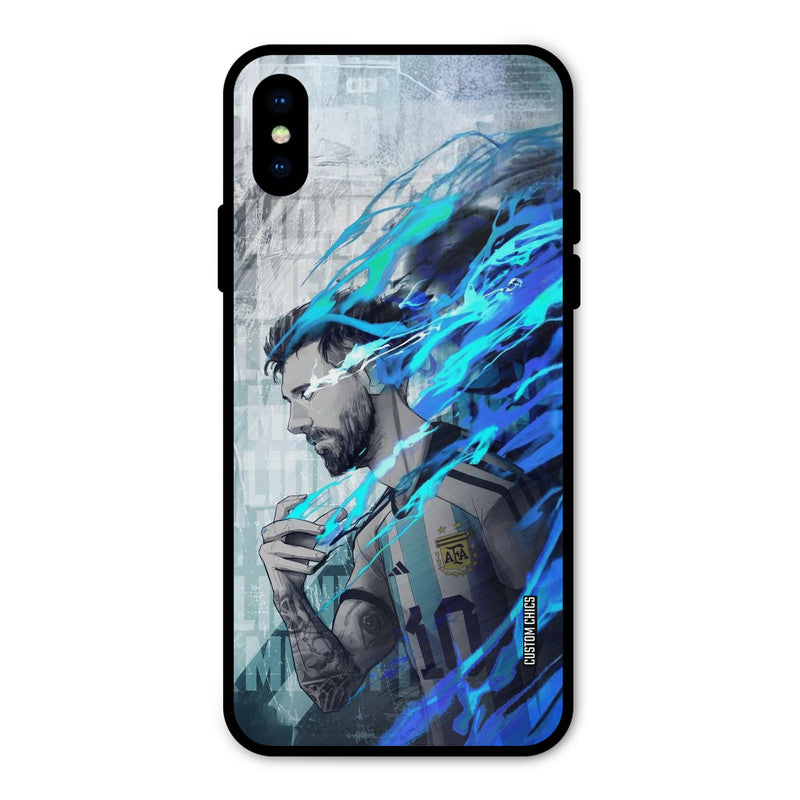 Football Star iPhone X Mobile Back Cover - Sports PrintShield Case
