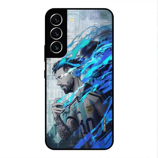 Football Star Samsung Galaxy S22 Mobile Back Cover - Sports PrintShield Case