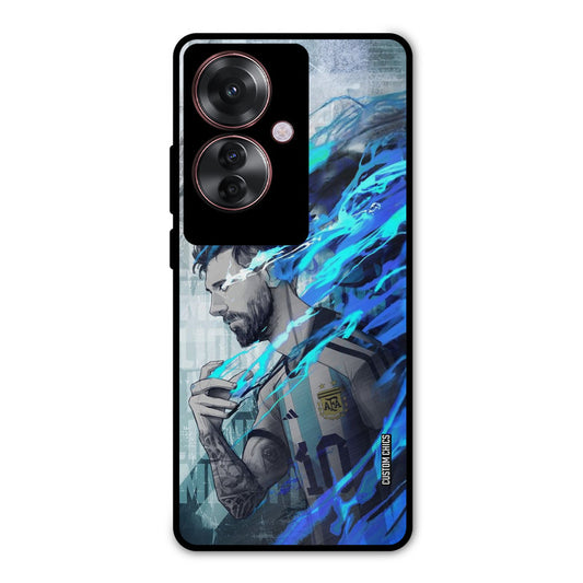 Football Star Oppo F25 Pro Mobile Back Cover - Sports PrintShield Case