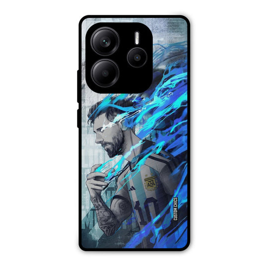 Football Star Redmi Note 14 Mobile Back Cover - Sports PrintShield Case