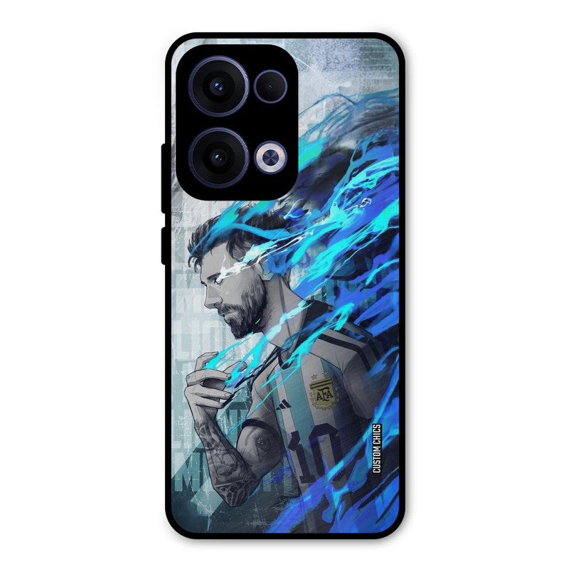 Football Star Oppo Reno 13 5G Mobile Back Cover - Sports PrintShield Case