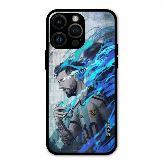 Football Star  iPhone 14 Pro Max Mobile Back Cover - Sports PrintShield Case
