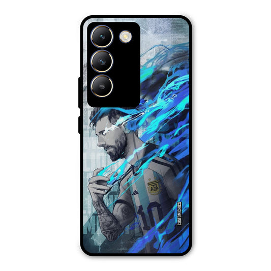 Football Star Vivo Y200e Mobile Back Cover - Sports PrintShield Case
