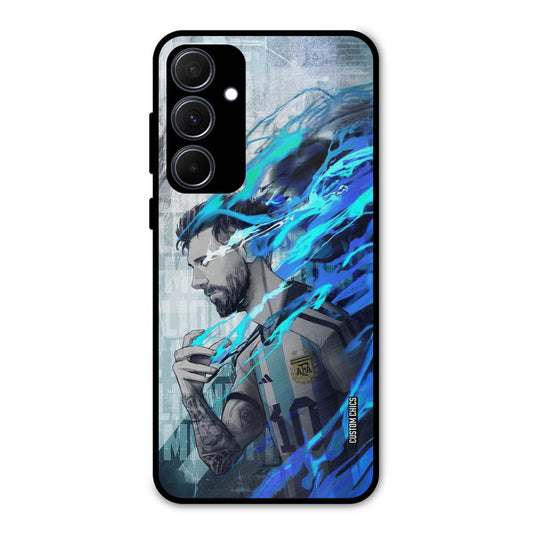 Football Star Samsung Galaxy A35 5G Mobile Back Cover - Sports PrintShield Case