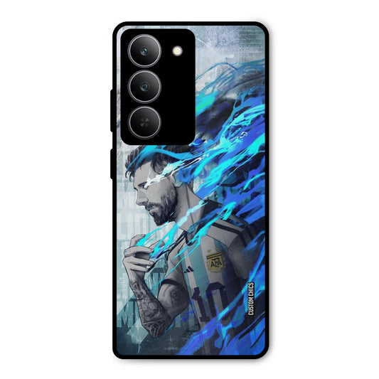 Football Star Realme 14x Mobile Back Cover - Sports PrintShield Case