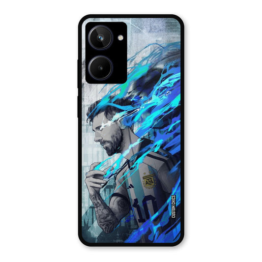 Football Star Realme 10 Mobile Back Cover - Sports PrintShield Case