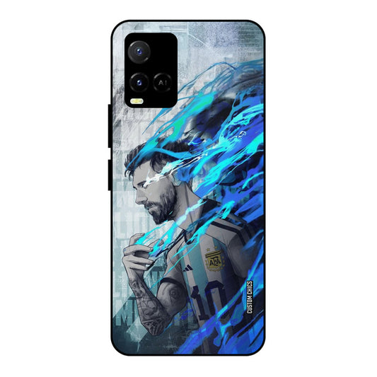Football Star Vivo Y33s Mobile Back Cover - Sports PrintShield Case