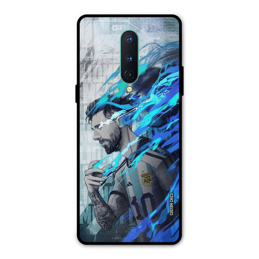 Football Star Oneplus 8 Mobile Back Cover - Sports PrintShield Case