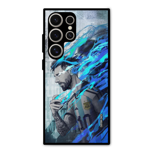 Football Star Samsung Galaxy S24 Ultra Mobile Back Cover - Sports PrintShield Case