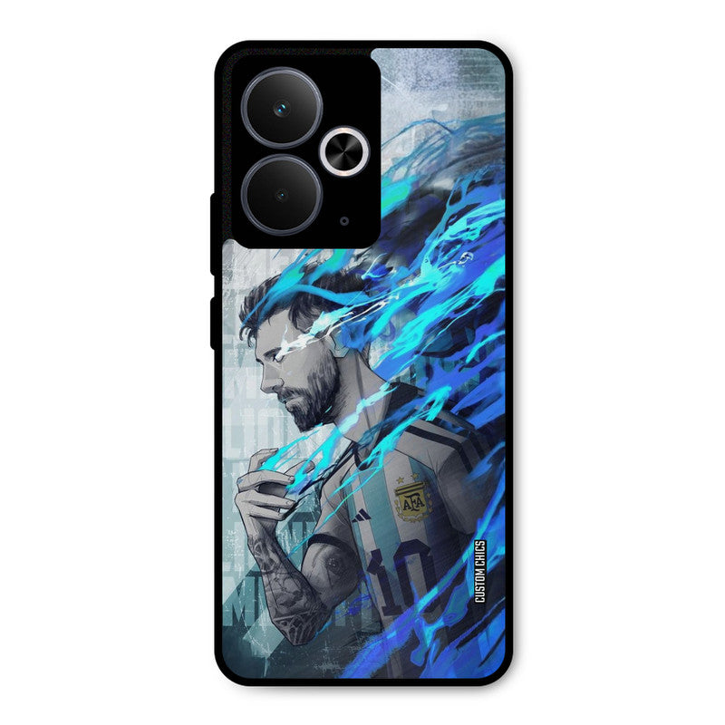 Football Star Realme 14T Mobile Back Cover - Sports PrintShield Case