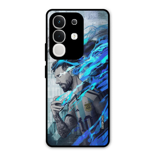 Football Star Vivo T4x Mobile Back Cover - Sports PrintShield Case