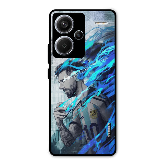 Football Star Redmi Note 13 Pro Plus Mobile Back Cover - Sports PrintShield Case