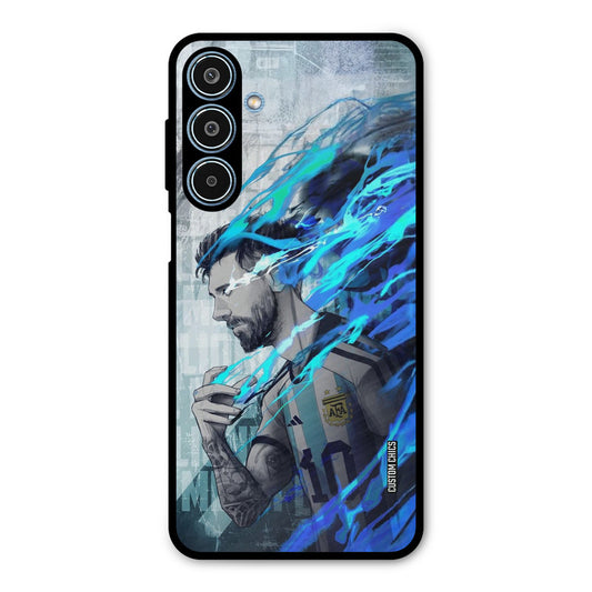 Football Star Samsung Galaxy M35 5G Mobile Back Cover - Sports PrintShield Case