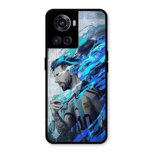 Football Star OnePlus 10R Mobile Back Cover - Sports PrintShield Case