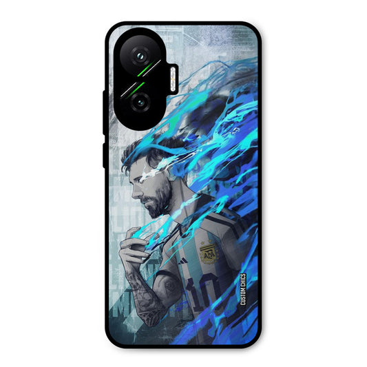 Happy Neymar Poco F7 5G Mobile Back Cover - Sports PrintShield Case