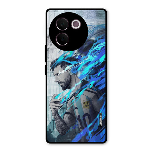 Football Star Vivo V30e Mobile Back Cover - Sports PrintShield Case